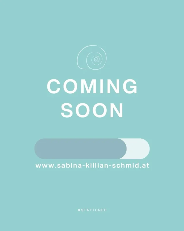 👩‍💻💻🐌 Der Countdown läuft! 3️⃣ 2️⃣ …. Schon ganz bald kann ich euch meine neue Website präsentieren. Ich bin schon sehr aufgeregt und gespannt, was ihr dazu sagen werdet! 🤗🙃🎢💫

#sabinakillianschmid #burnoutpraxis #slowyourmind #websitecomingsoon